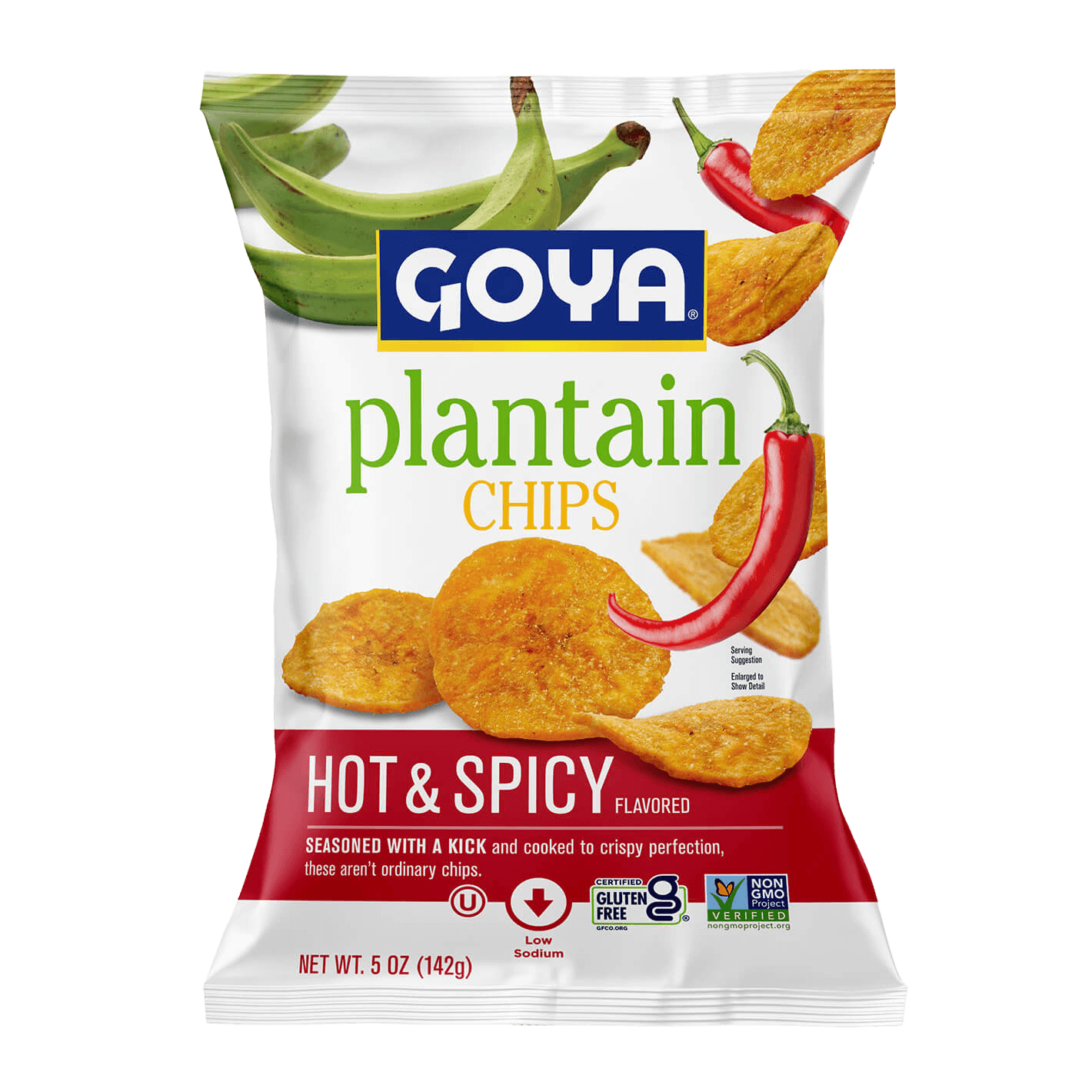 Goya Plantain Chips Hot and Spice
