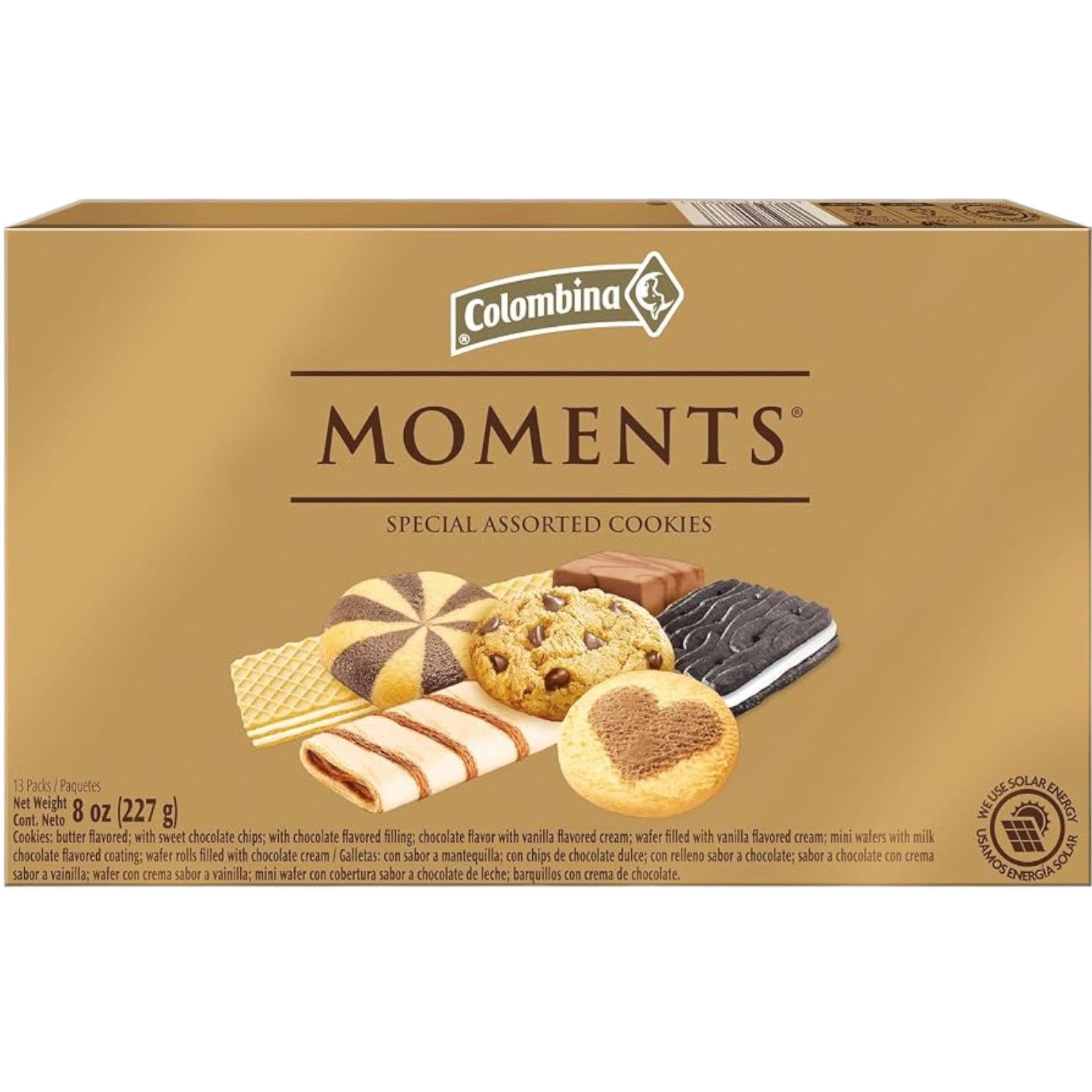 Moments Fancy Assorted Cookies Box (12/cs)