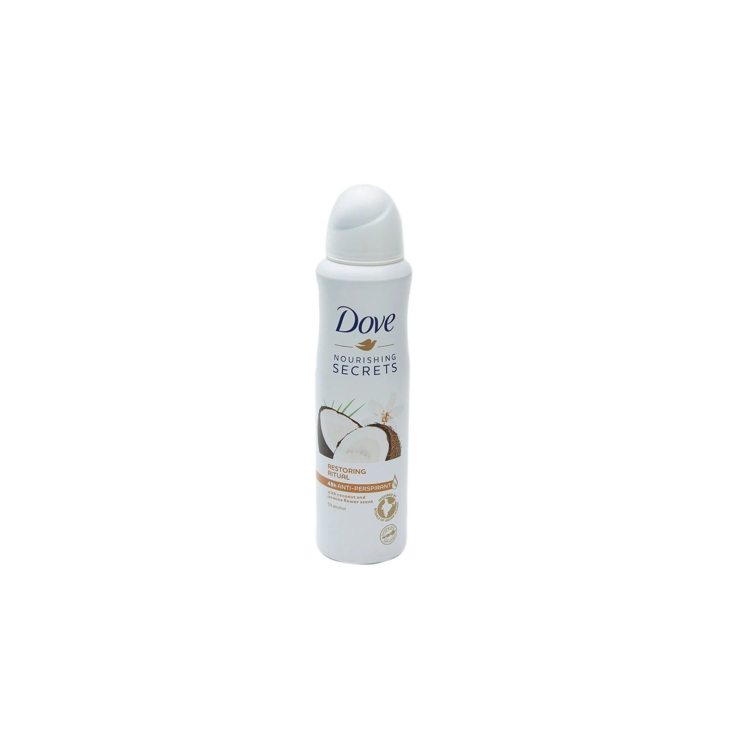 150ml Dove Body Spray - Restoring Ritual Coconut and Jasmine (24/cs)