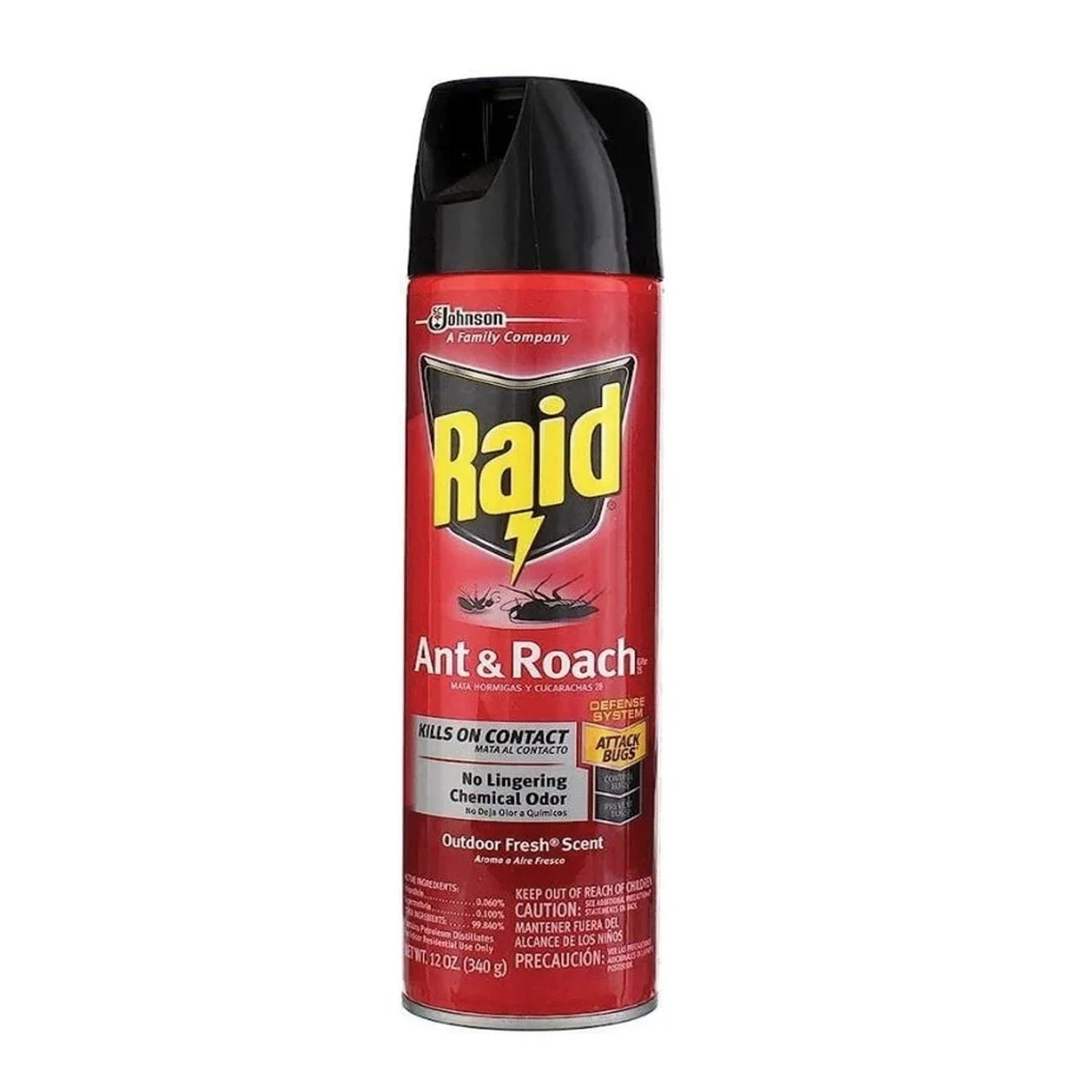 17.5oz Raid Ant &amp; Roach Killer - Outdoor Fresh (12/cs)