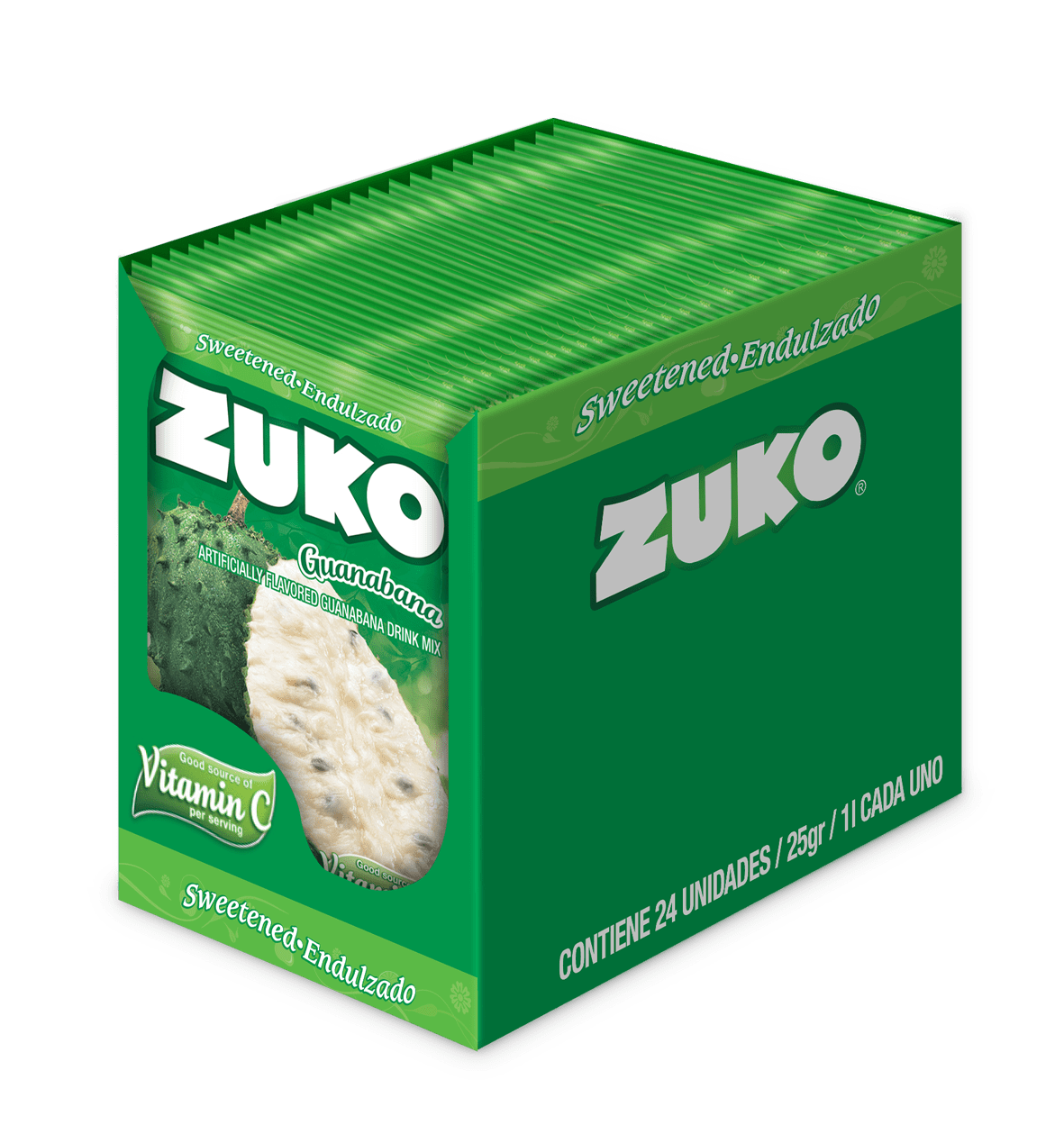 Zuko Guanabana ind Pack 0.9oz (96/cs)