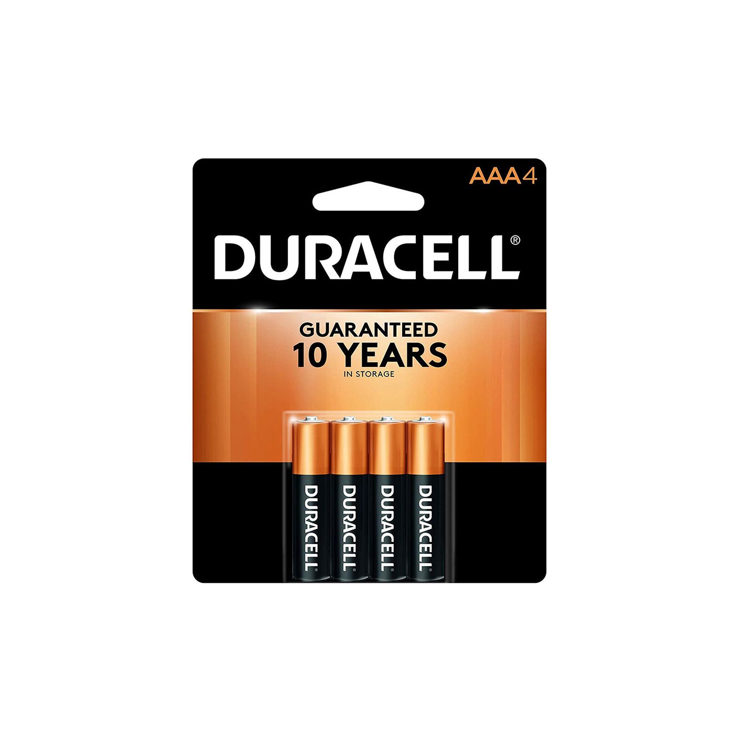 Duracell Batteries AAA4 Coppertop (54/cs)