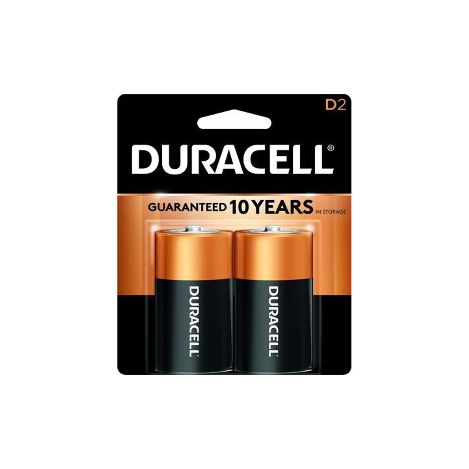 Duracell Batteries D2 Coppertop (48/cs)