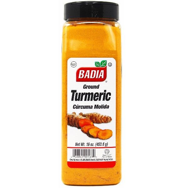 16oz Ground Turmeric / Curcuma molida (6/cs)