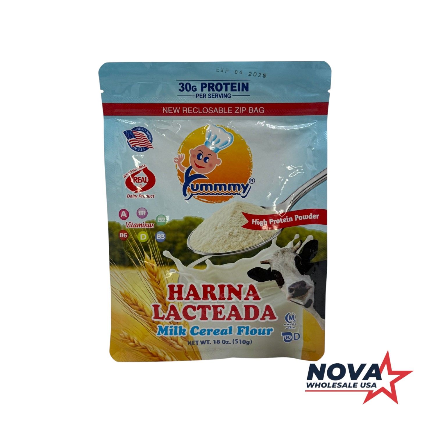 Harina Lacteada / Milk Cereal Flour 24/cs