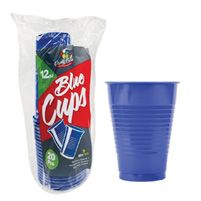 12oz 20ct Blue Cup In Bag (48/cs)