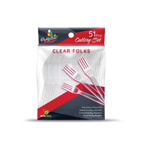 51ct. PS Clear Fork Cutlery (48/cs)