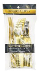 20ct PS Gold Combo Cutlery (24/cs)