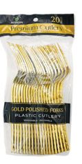 20ct PS Gold Cutlery Fork (24/cs)