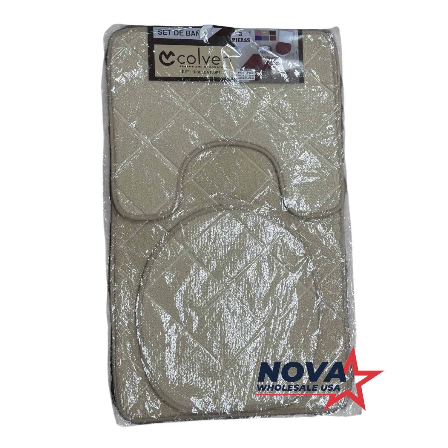 3-Piece Mat Bathroom Set {B-SETBA10UP1}