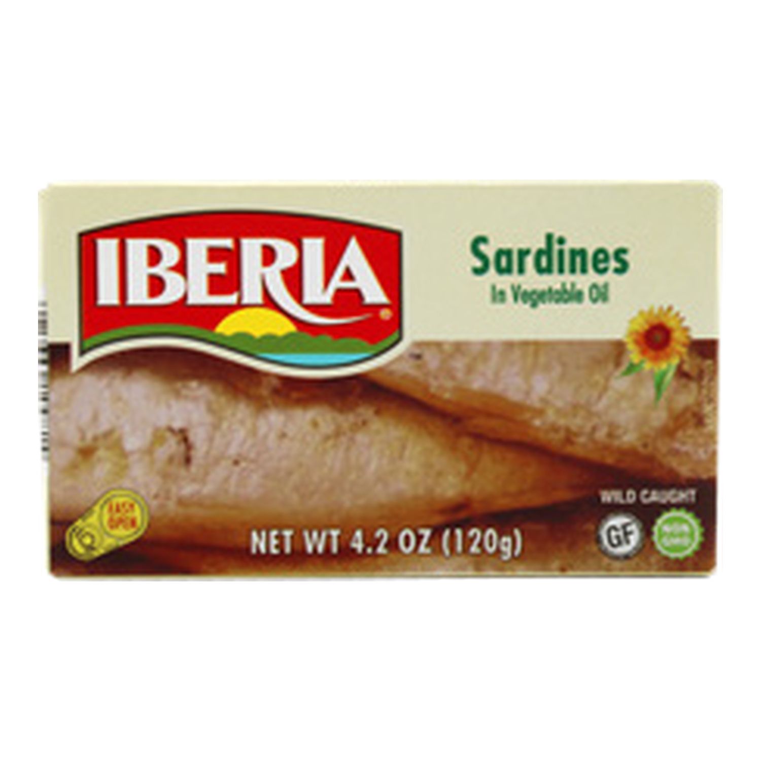 IB Sardines In Vegetable oil 4.2oz (25/cs)