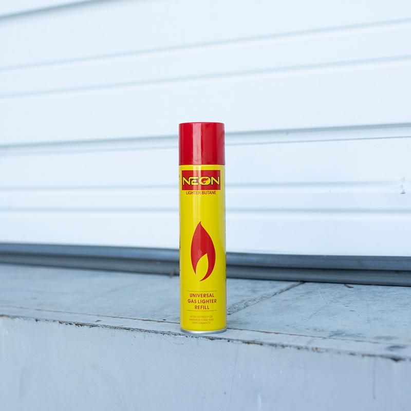300Ml Neon Butane Gas Refill Pdq {ZY-NEON-REG-300} (12/cs)