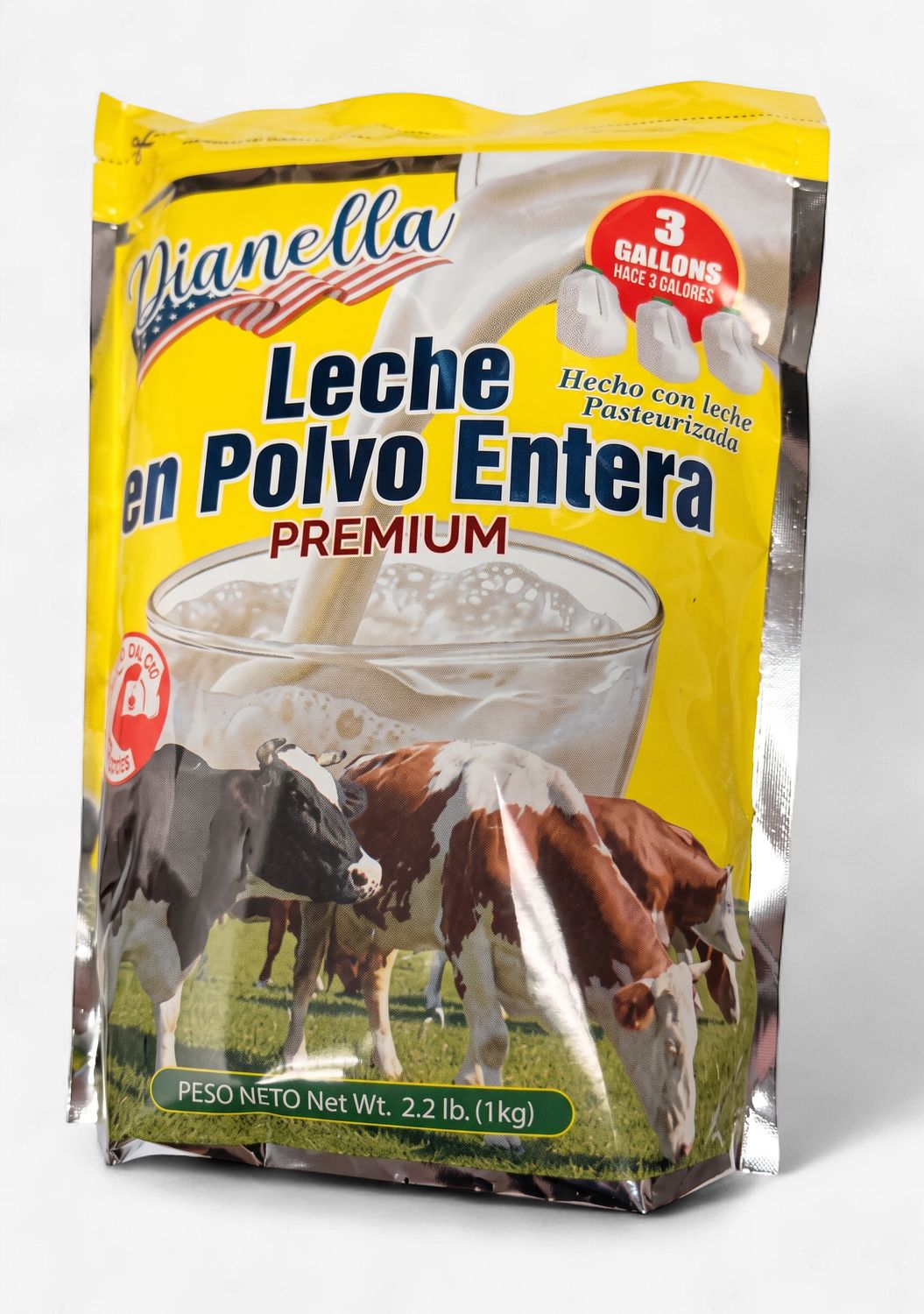 Dry Whole Milk Dianella 1kg / Leche en Polvo 1kg (15/cs)