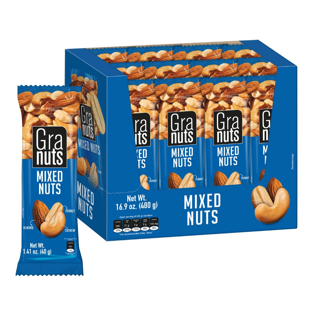 Granuts Mixed Nuts Disp 1.41oz (48/cs)