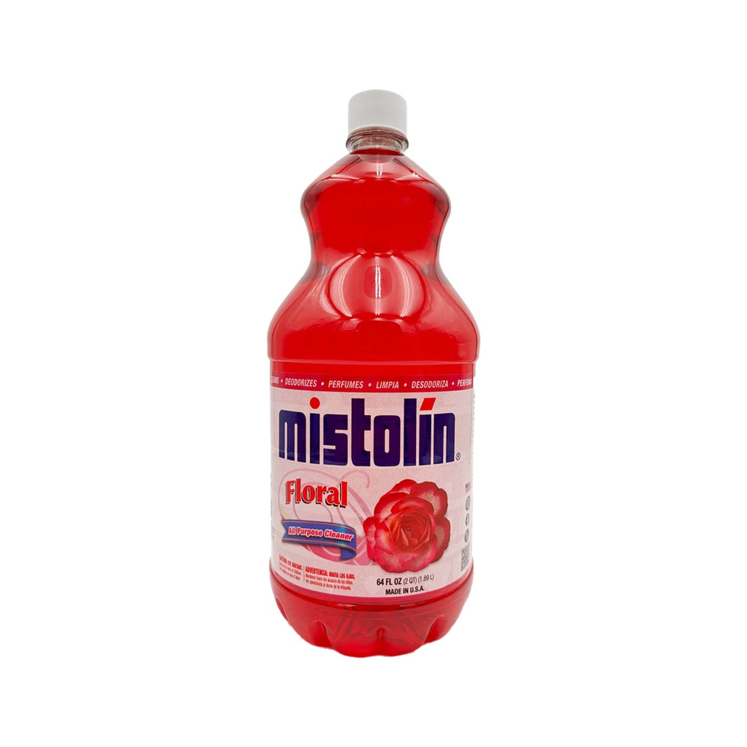 64oz Mistolin All Purpose Cleaner- Floral (8/cs)