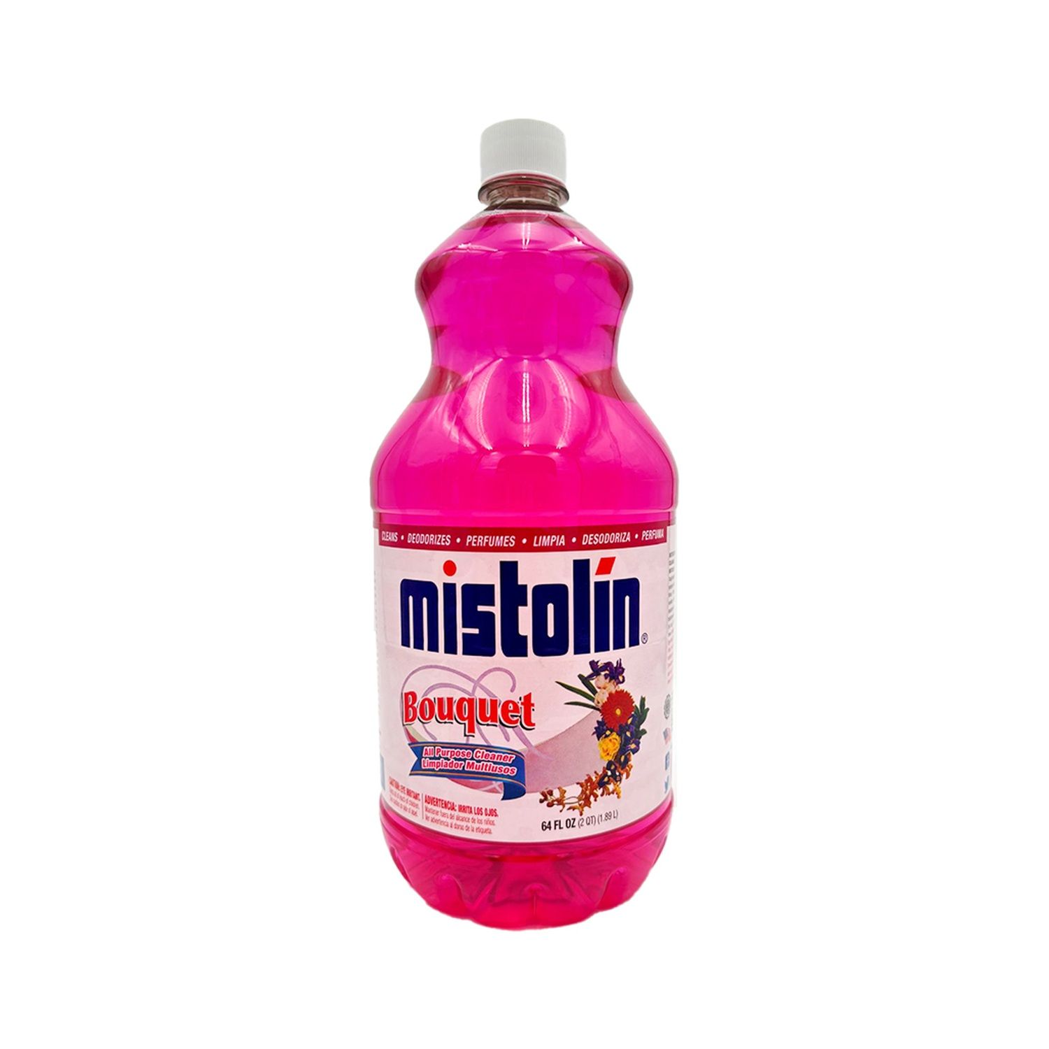 64oz Mistolin All Purpose Cleaner- Bouquet 8/cs