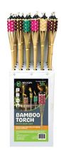 Bamboo Torch with Iron Can 3ft - (24/cs)