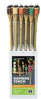 Bamboo Torch with Iron Can 4ft - (24/cs)