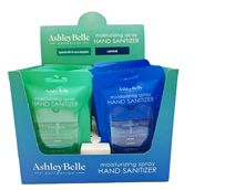 1oz Ashley Belle Moisturizing Hand Sanitizing Spray - Spearmint &amp; Eucalytus, Rainfall (12/cs)