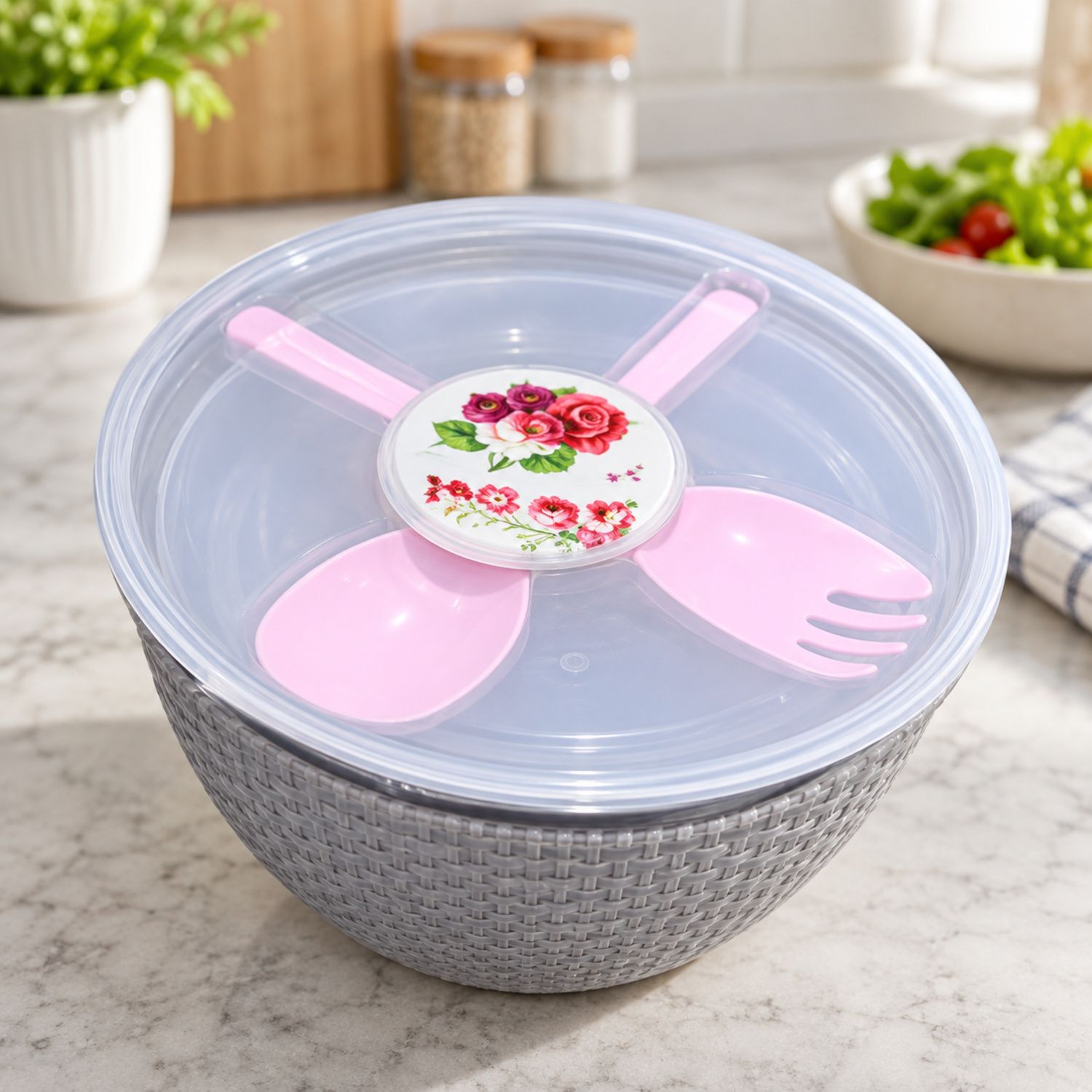 Salad Bowl Set {C325-4PC} (12/cs)