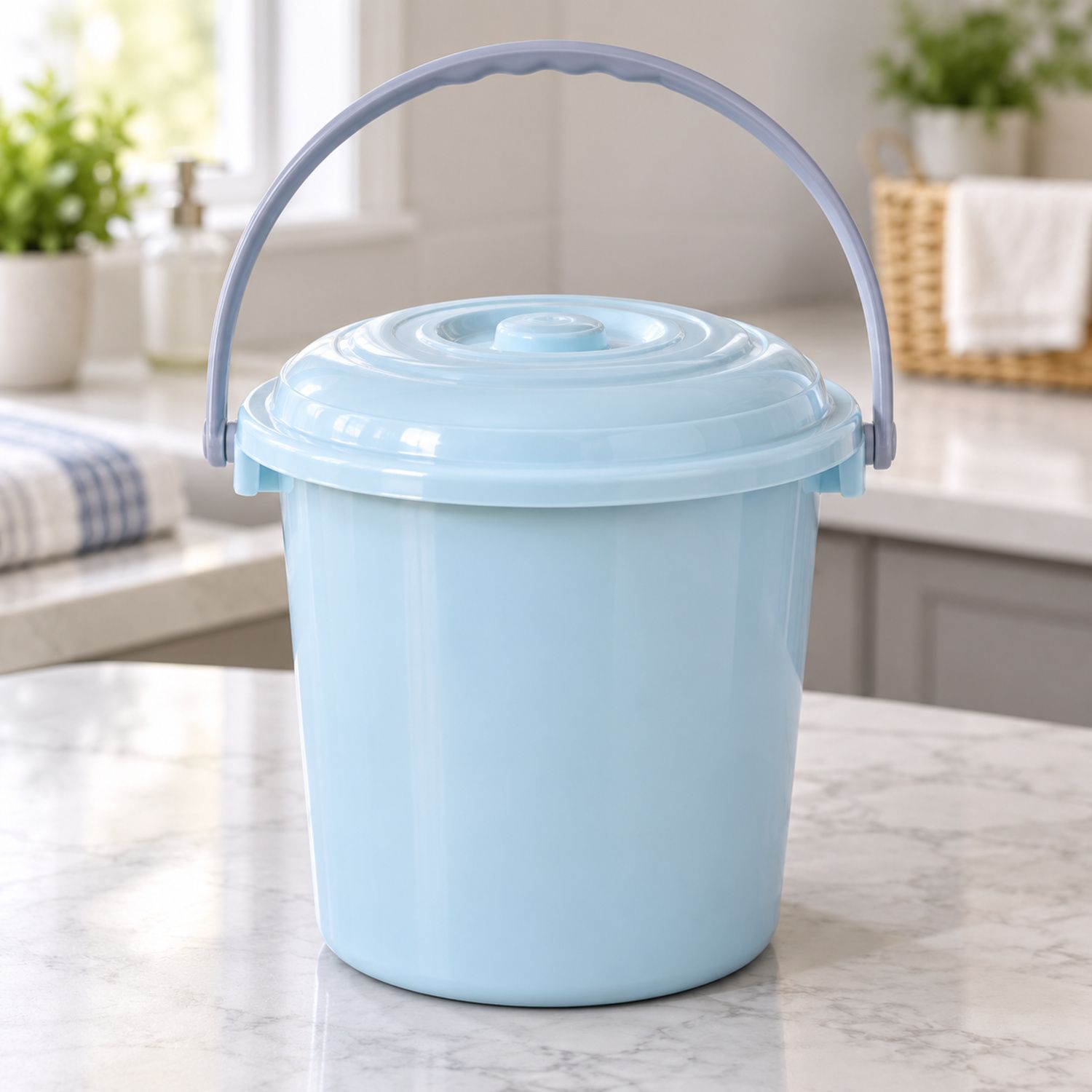 Cubeta de Plastico Assorted Colors {624-21L} (38/cs)