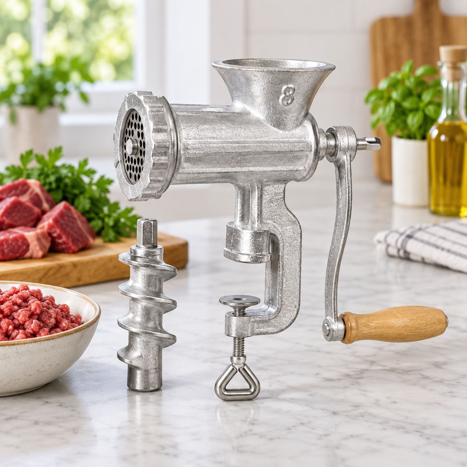 Molino de Carne / Meat Mincer {#8} (10/cs)