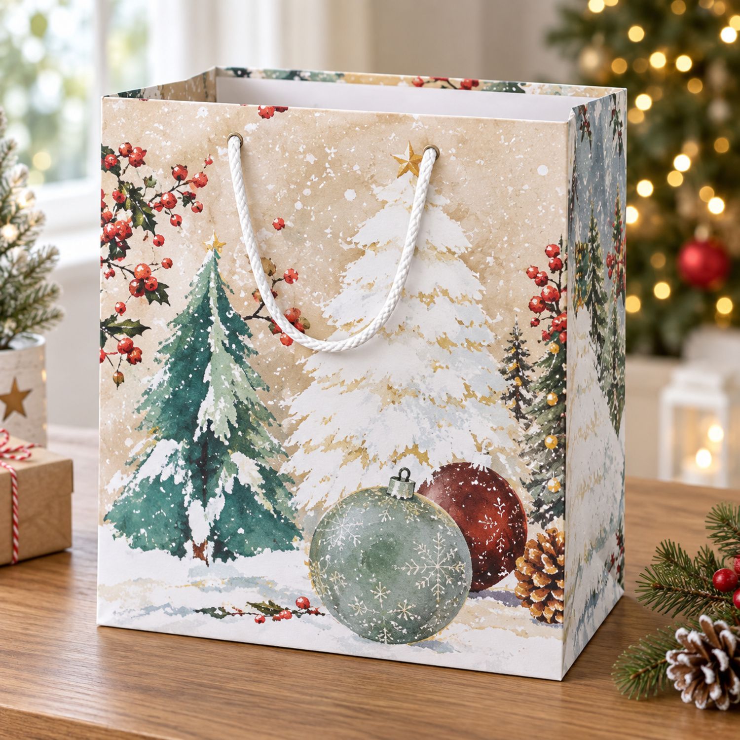 Christmas Gift Bag Large Size {Y2118-L} (360/cs)