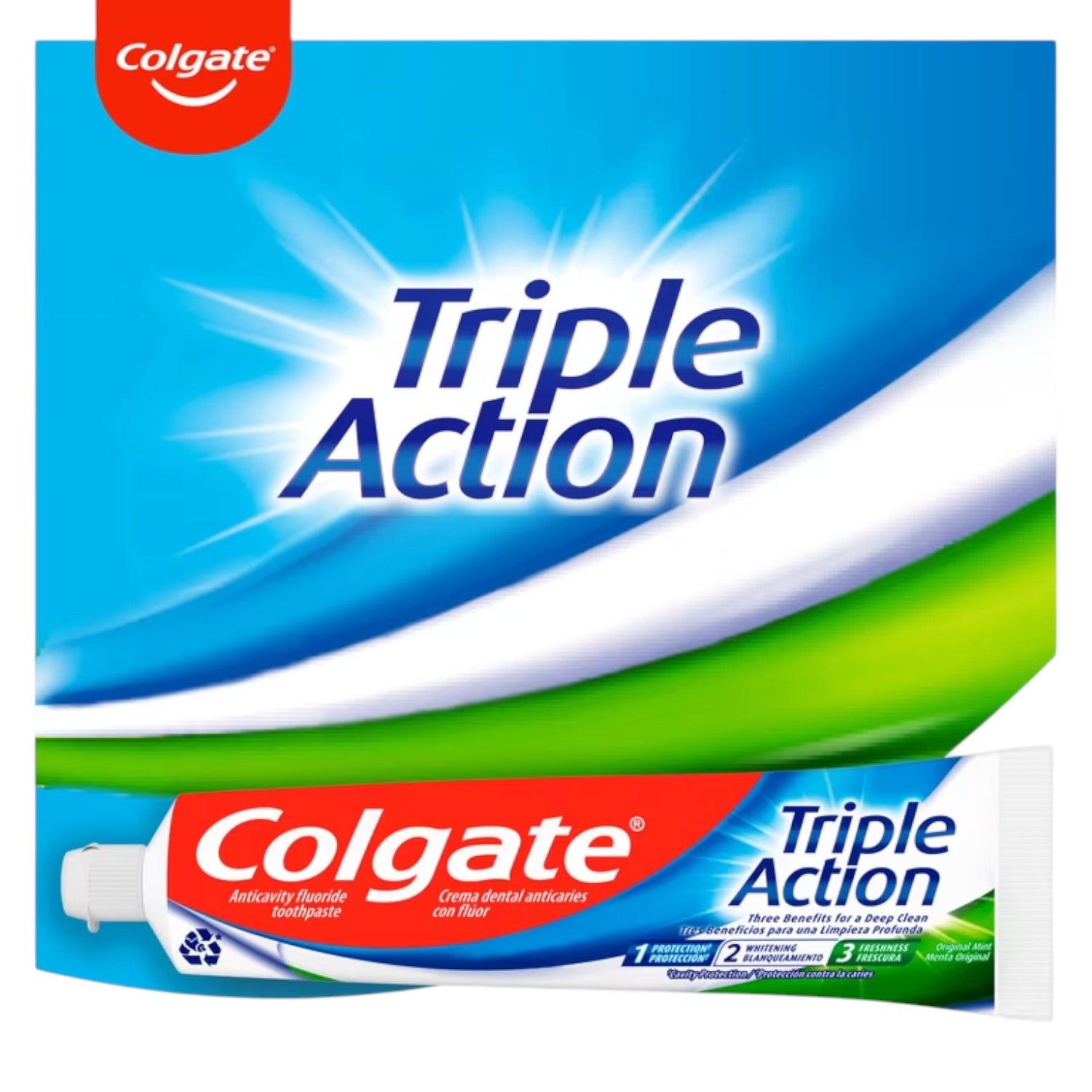 Colgate Toothpaste 6oz Triple Action (24/cs)