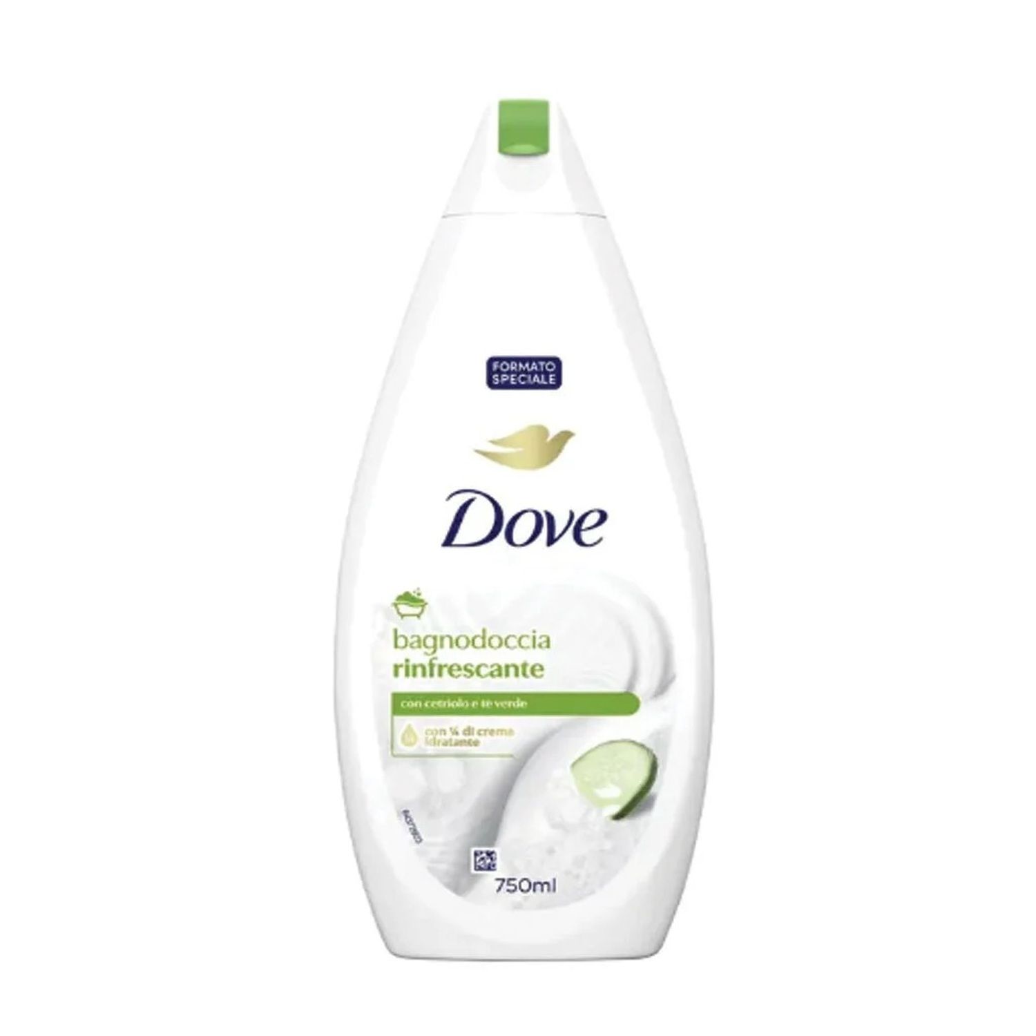 750ml Dove Body Wash - Refreshing (12/cs)