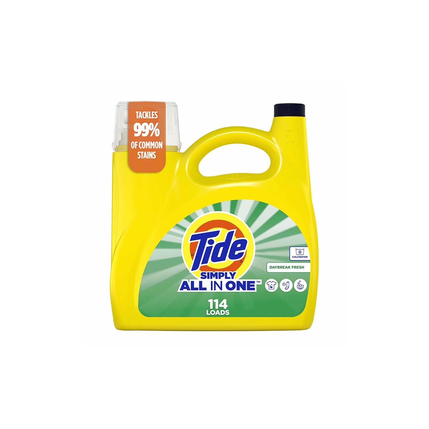 151oz Tide Simply Detergent - Daybreak Fresh (4/cs)