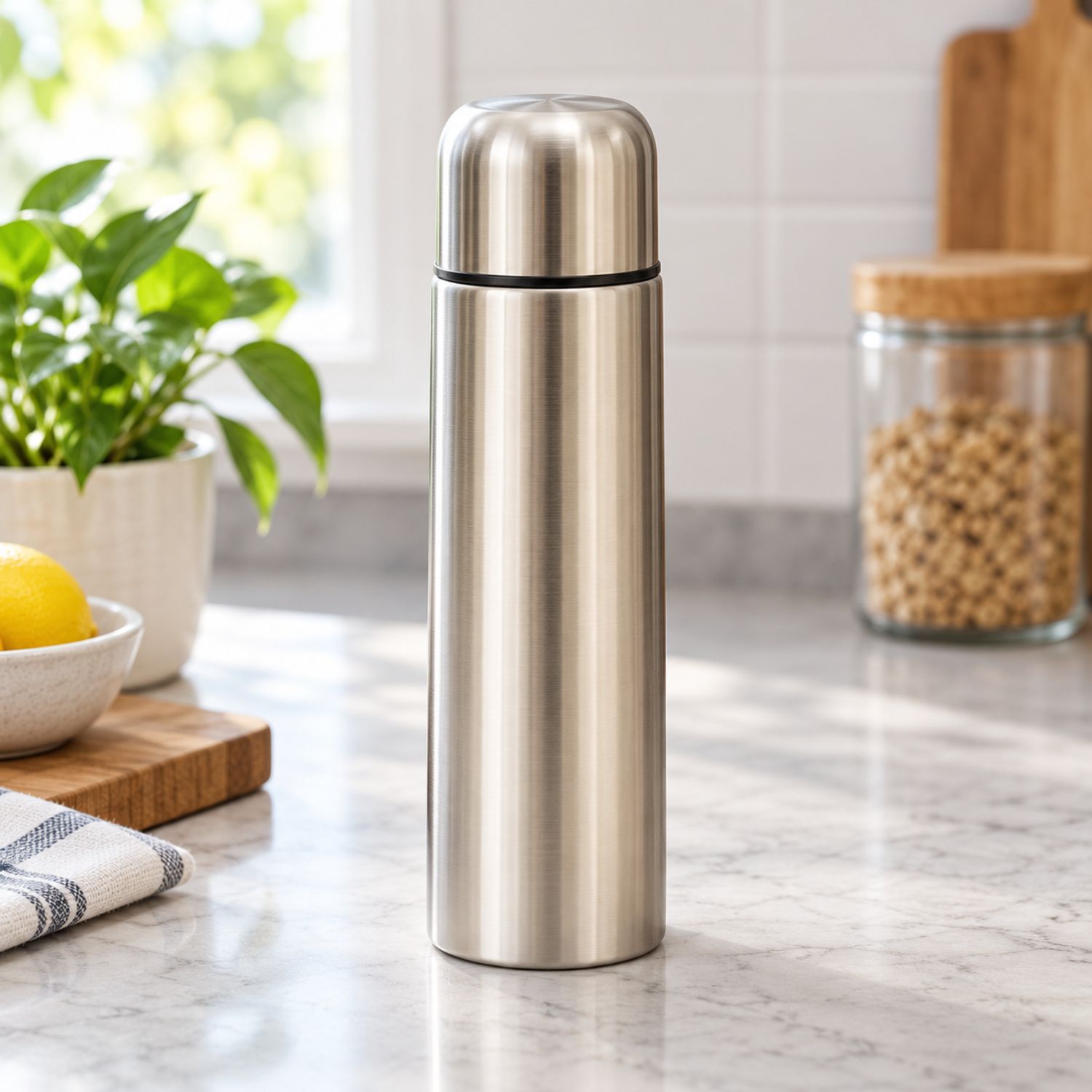 Travel Bottle S.S 350mL {NVA-195} (50/cs)