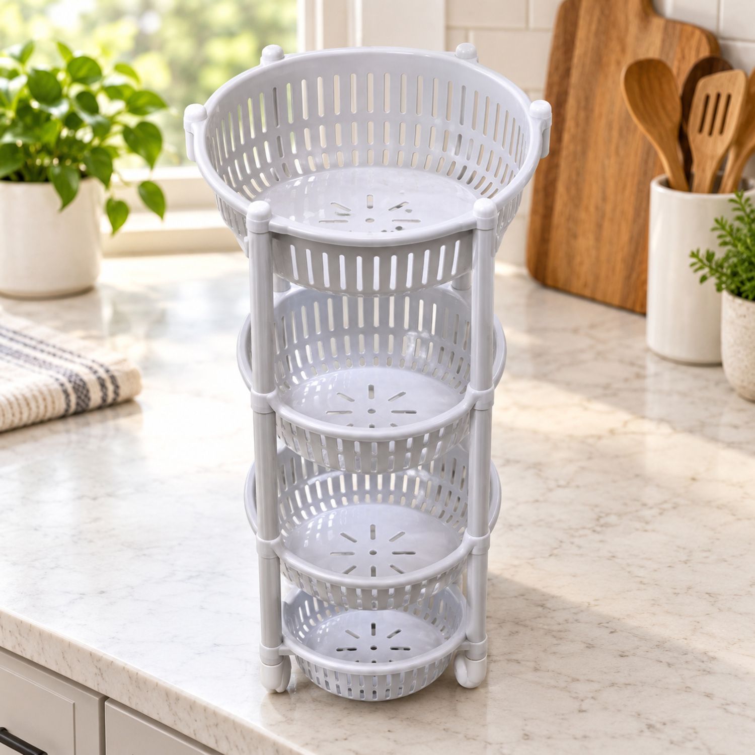 Oval Storage Rack / Viandero Circular Profundo {WF035223} (12/cs)