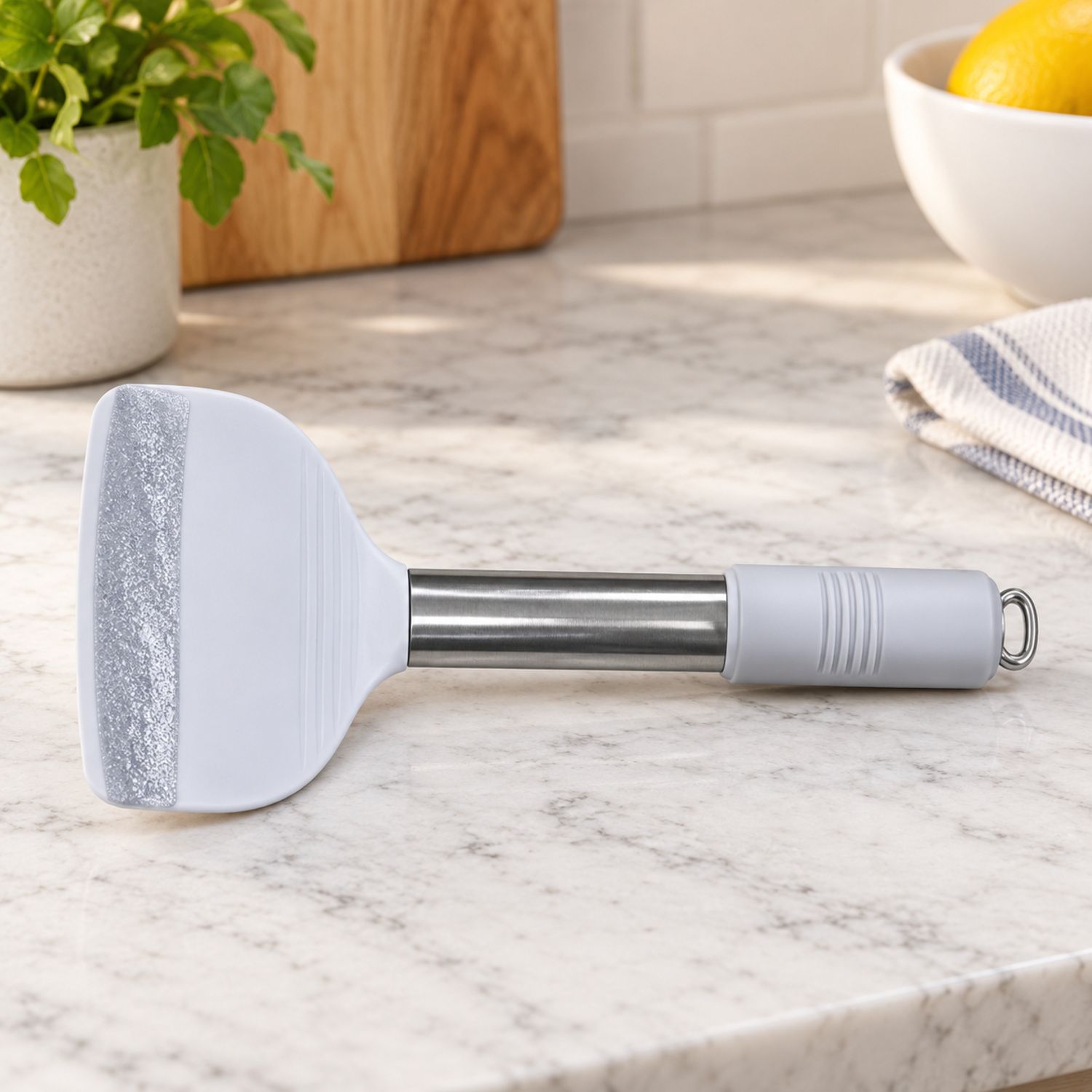 Stainless Steel Turner Spatula / Espatula Volteadora de Acero {HY-1024} (12/cs)