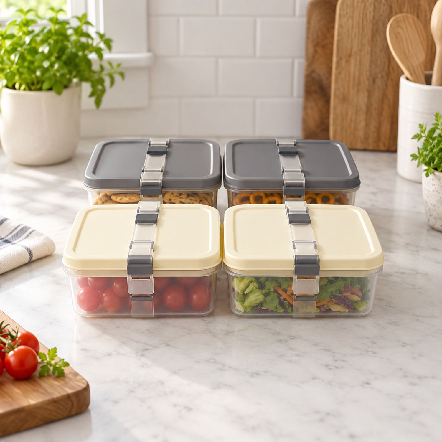 4ct Storage Box {5982} (10/cs)