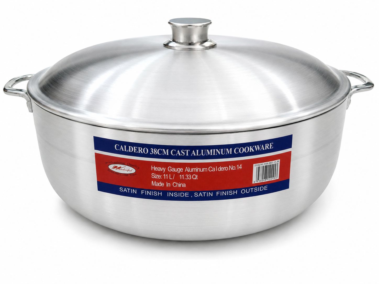 Caldero 38cm No.14 Size 11 L / 11.33Qt {0022-1A-38CM} (6/cs)