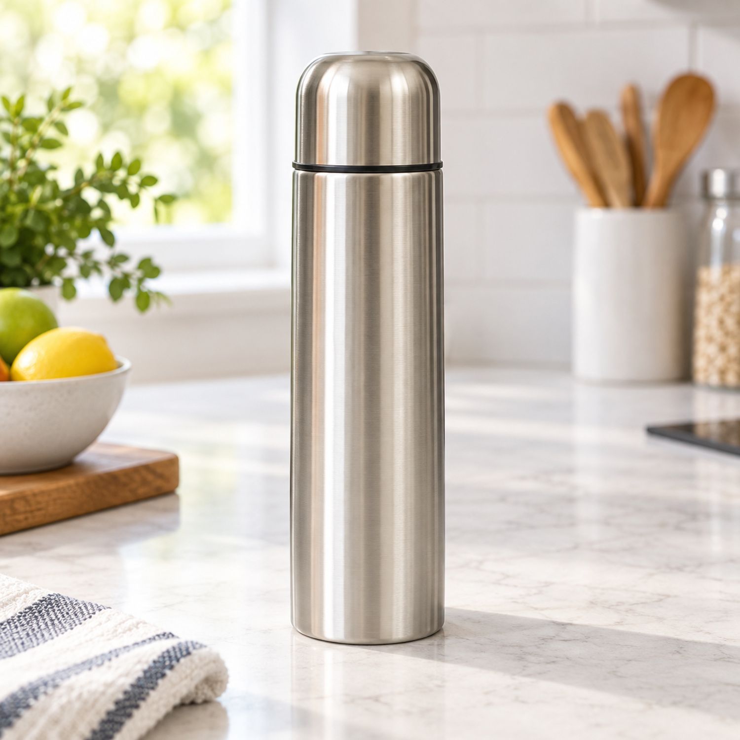 Travel Bottle S.S 1000mL {NVA-198} (30/cs)