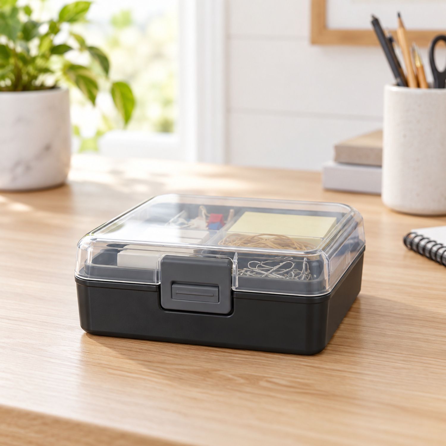 12ct Square Storage Box {5967} (6/cs)
