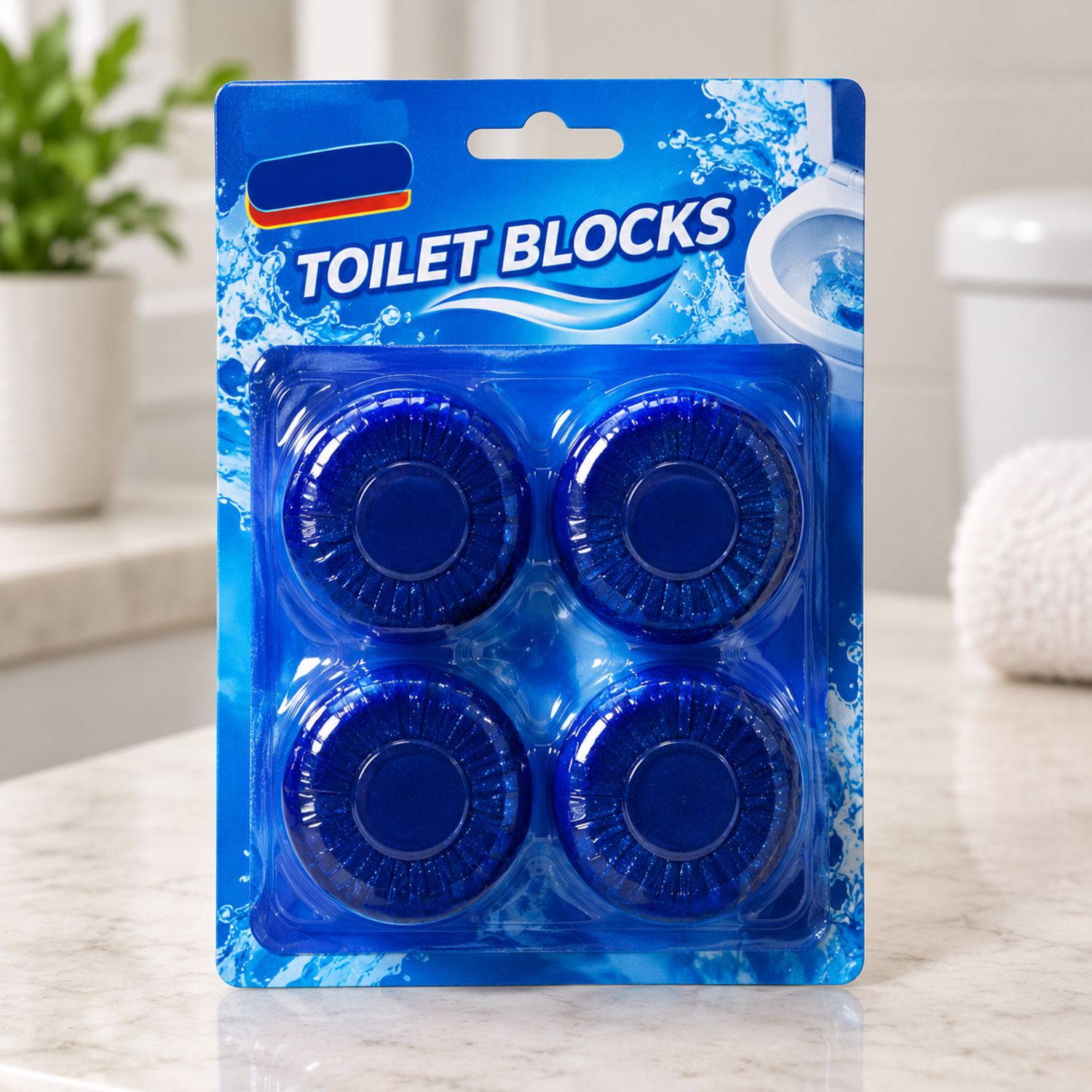 4ct Toilet Block {10533} (120/cs)