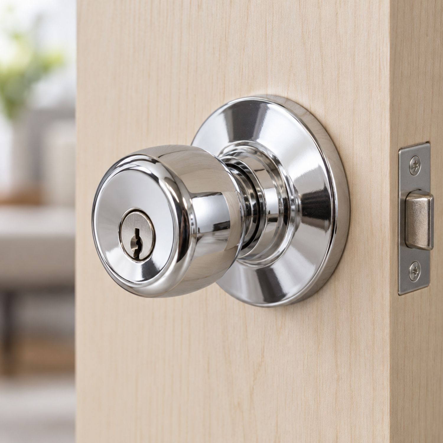 Cylinder Door LockSet {607-PC} (24/cs)