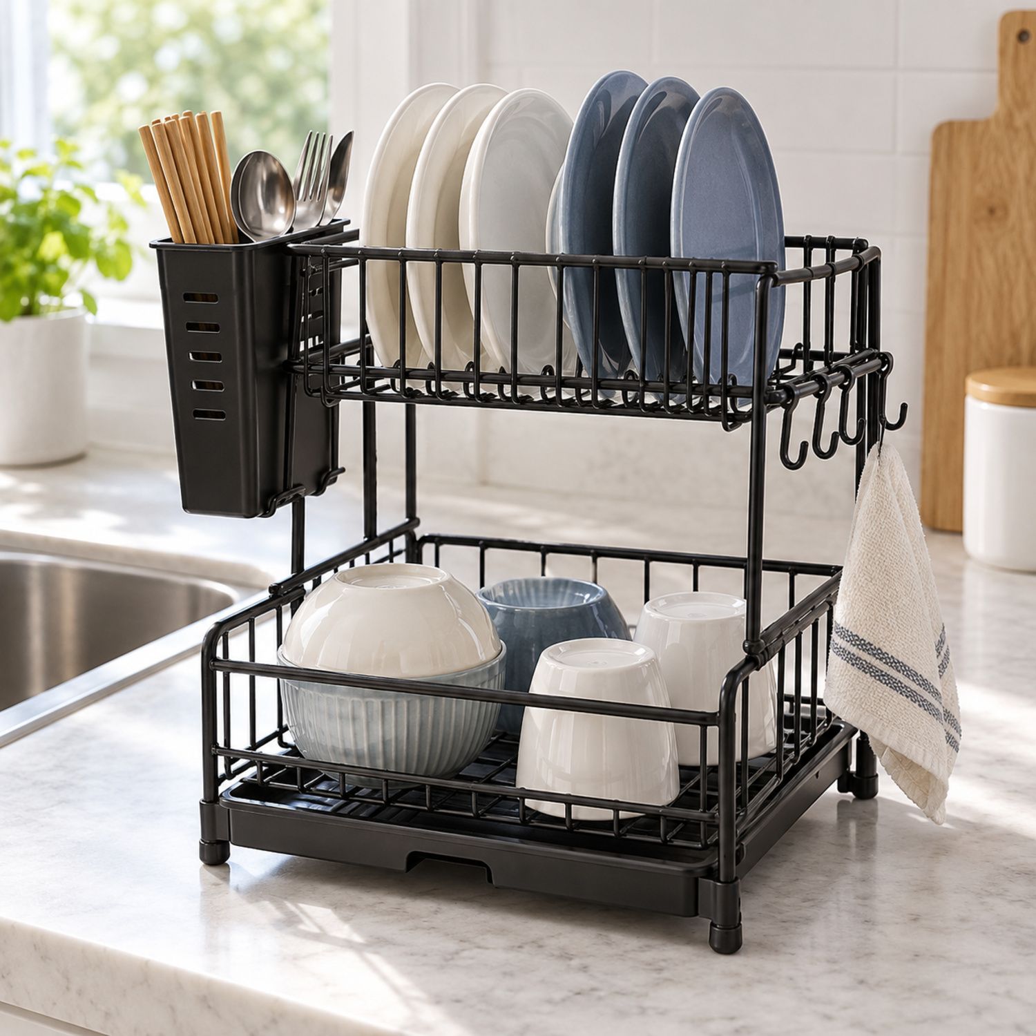 Multifunctional Bowl Rack {NVA-117} (10/cs)