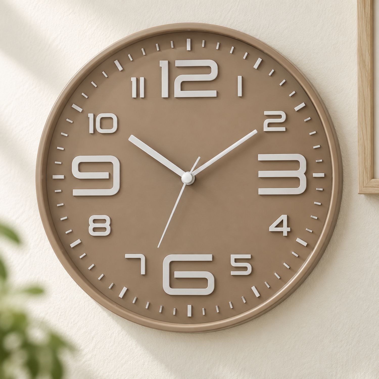 Reloj de Pared 25cm / Wall Clock 25cm {NVA-189} (40/cs)