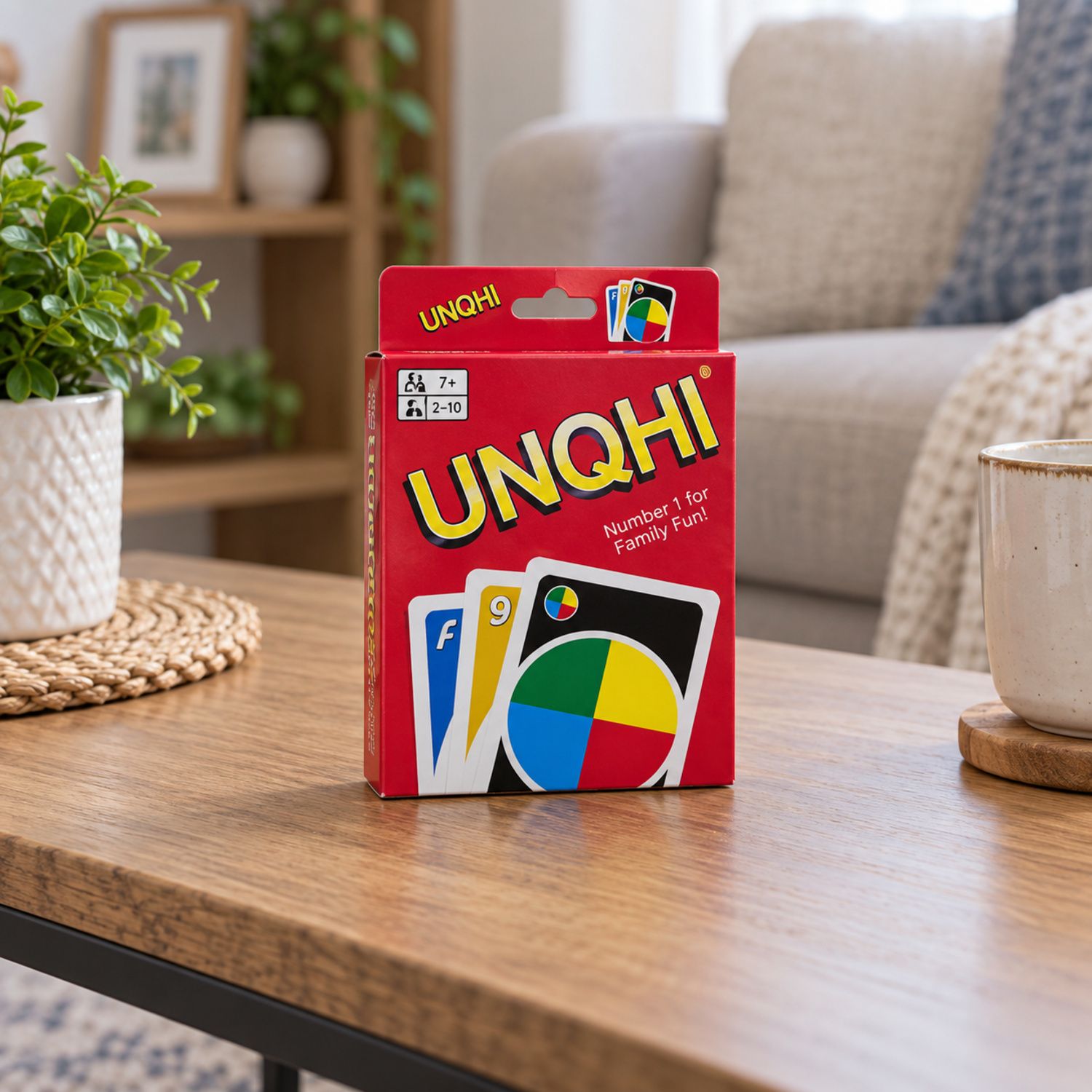 Juego de Cartas UNQHI (UNO) {NVA-64} (6/cs)