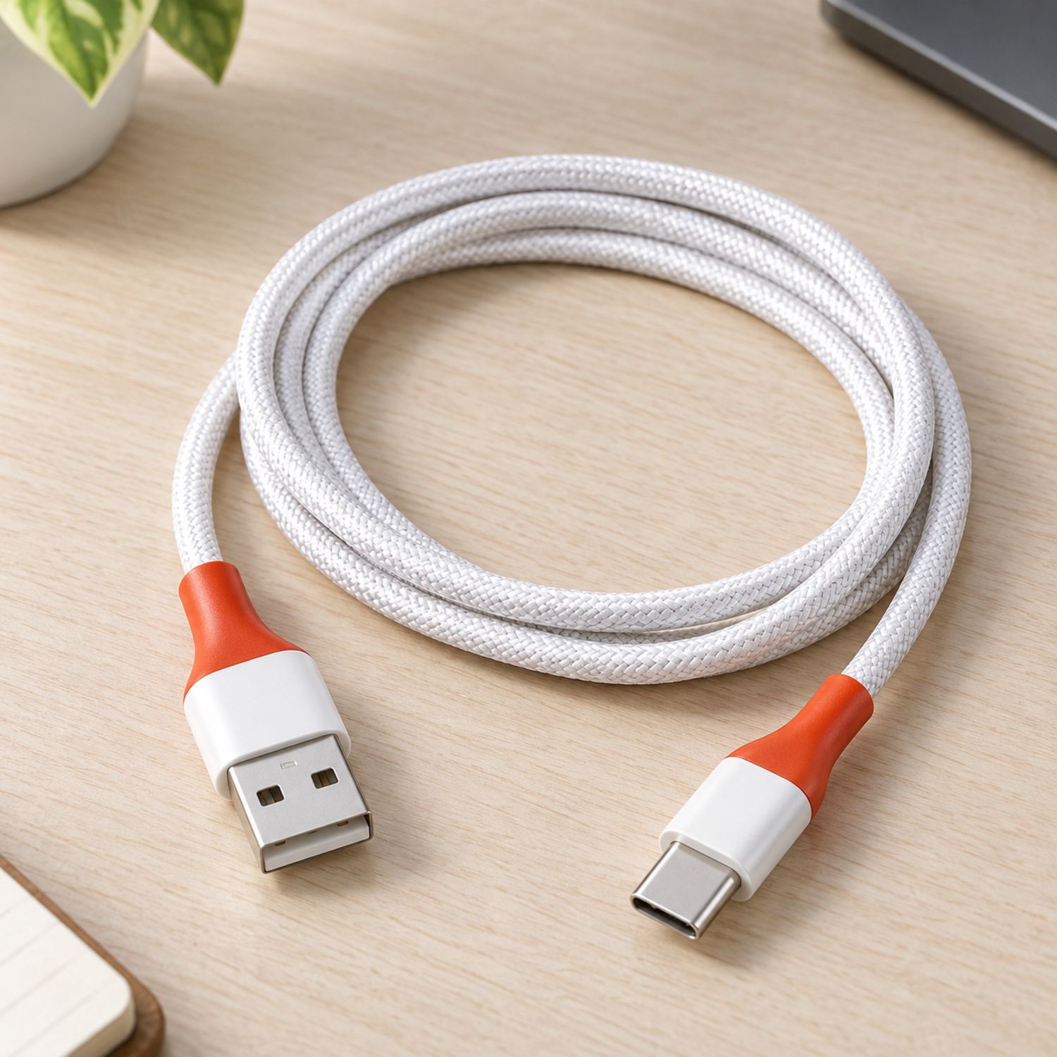 Data Cable USB to Type C 1000MM {OR-23} (200/cs)