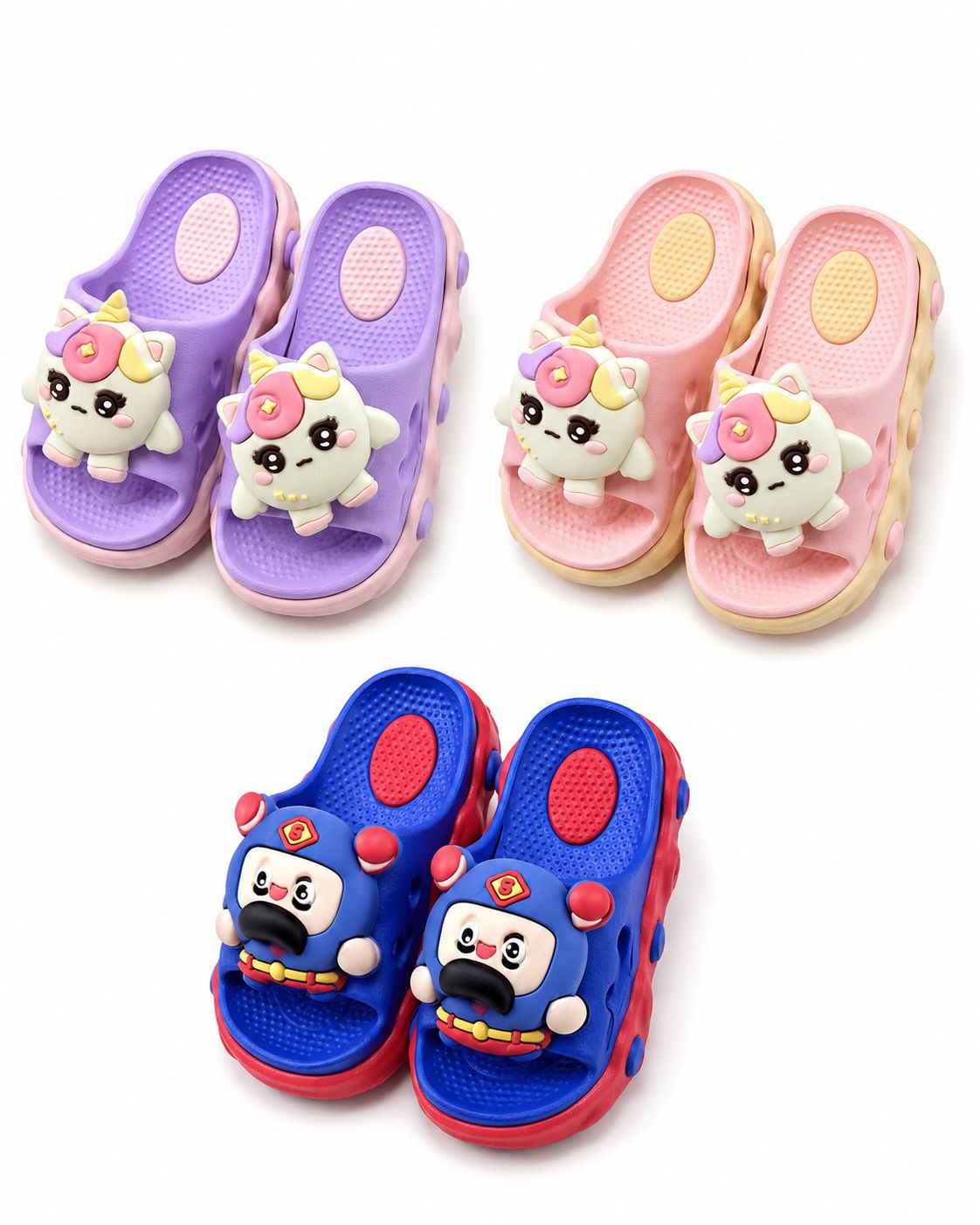 Kids Slippers / Chanclas de Niños {8905} (72/cs)