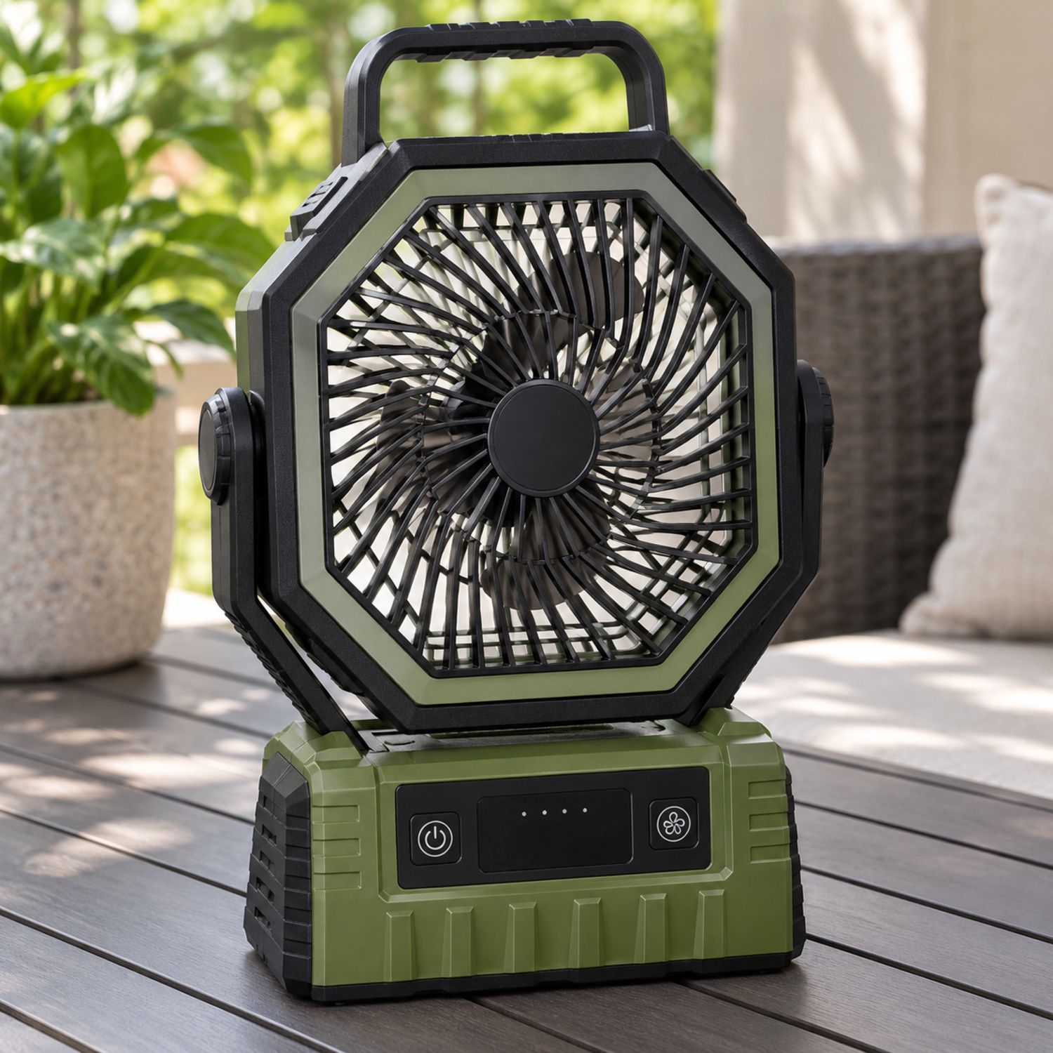 Portable Fan F6 20.000 mAh {F06} (12/cs)