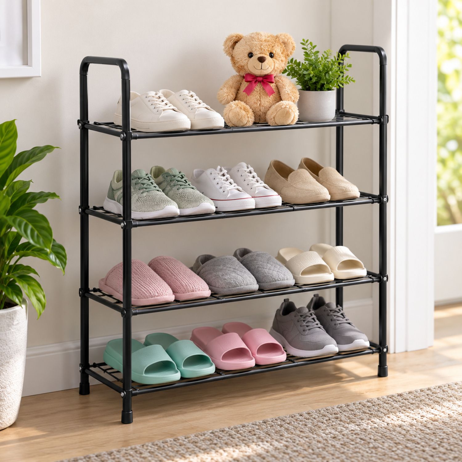 Shoe Rack / Zapatero Multifuncional {NVA-115} (24/cs)