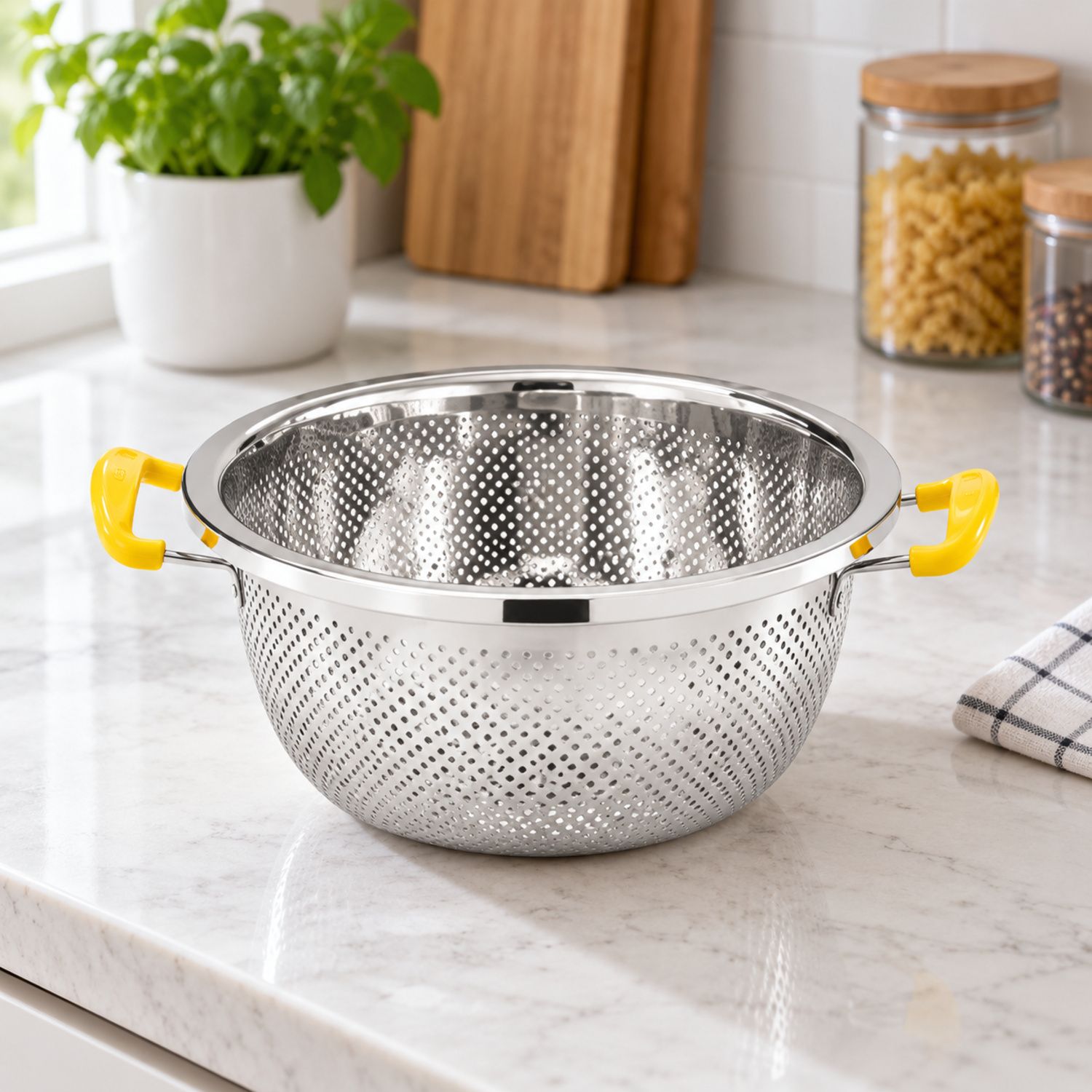Colador Inoxidable / S.S Colander 36 cm {NVA-49} (40/cs)