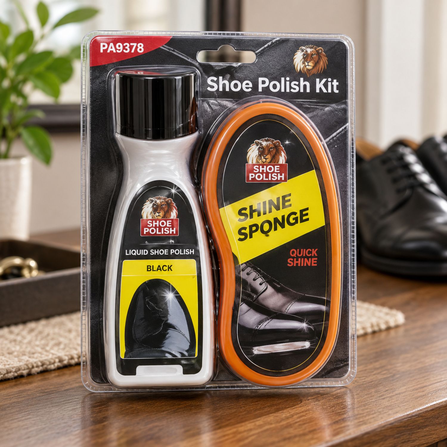 Shoe Polish Kit {PA9378} (12/cs)