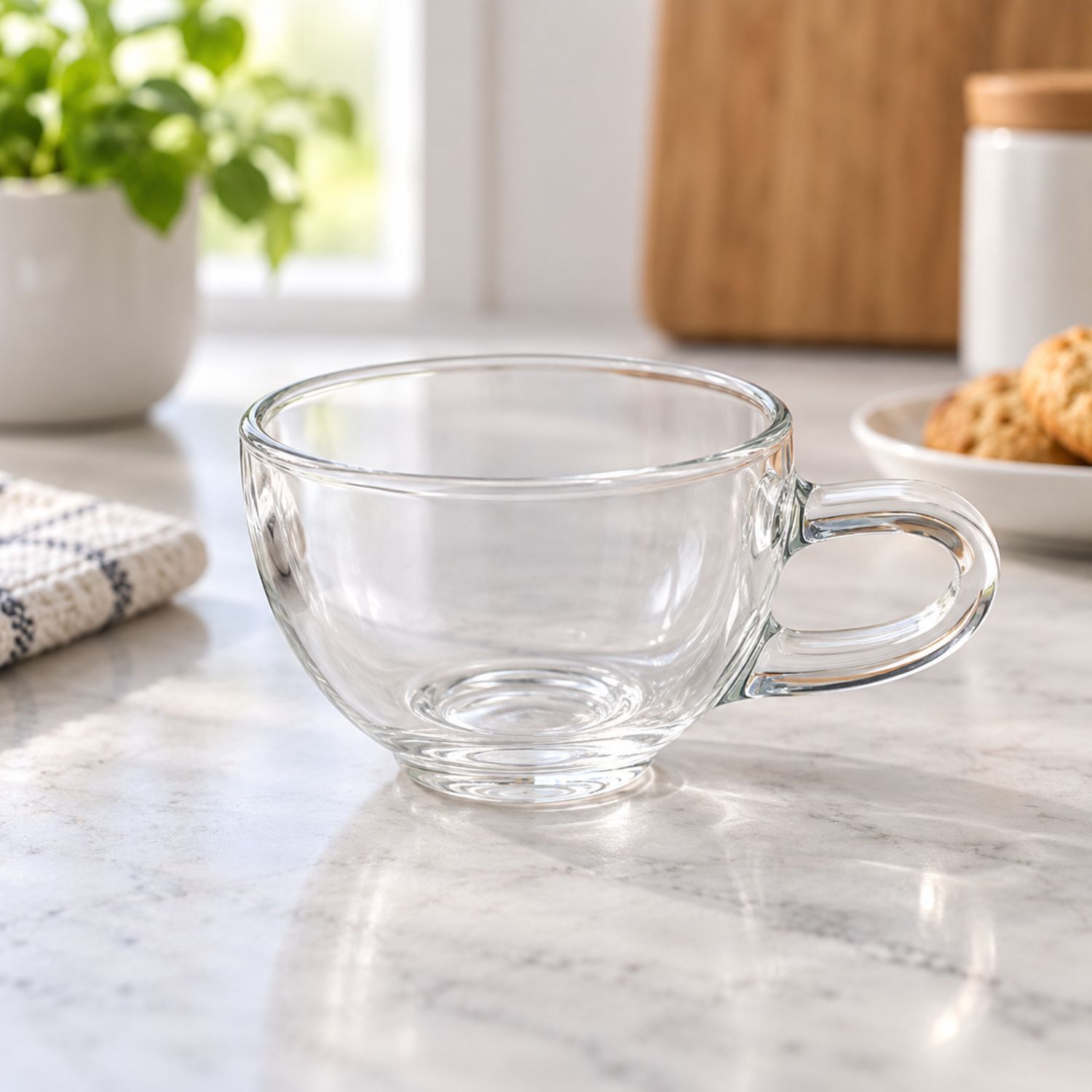 80ml Glass Cup / Pocillo 80ml {NVA-145} (120/cs)