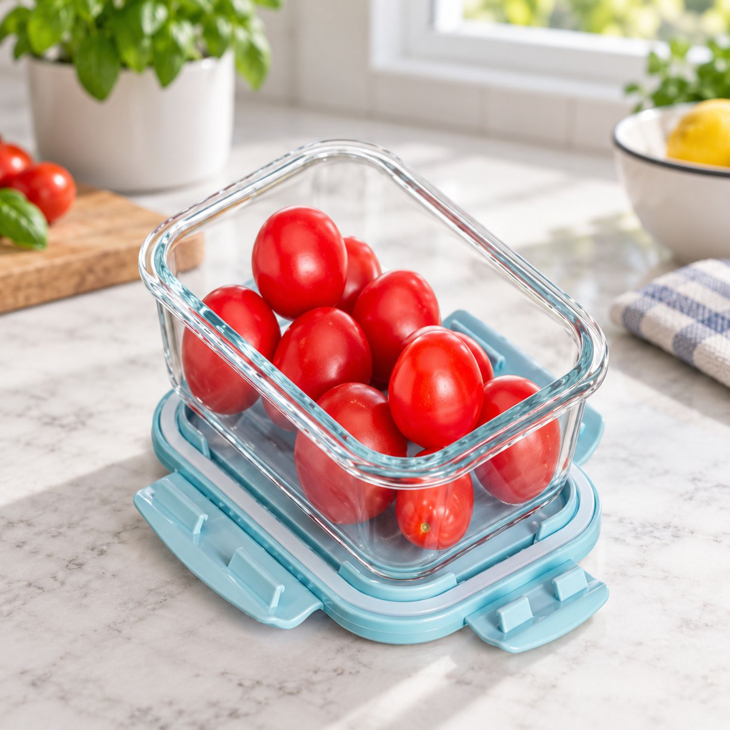 700ml Glass Container {NVA-135} (36/cs)